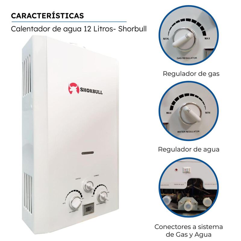 Calentador 12L Shorbull image number null
