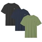 Set de 3 playeras Bark and Hide Playera Para Hombre Cuello Redondo Manga Corta Modelo Bark