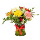 Flores Mixtas en Cilindro