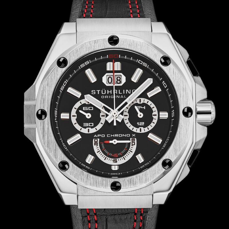 Reloj Stuhrling para hombre 1018.01 cronógrafo ... image number null