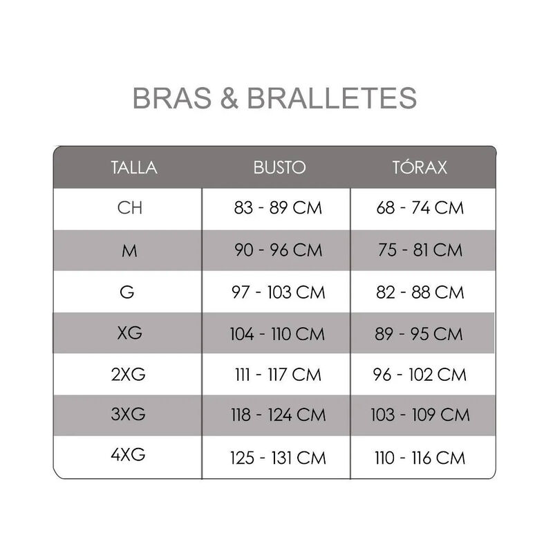 Kit 5 Bra Fresh colores pastel CH image number null