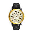 Reloj Nivada Diplomat Caballero Bicolor/Piel Bco Romano