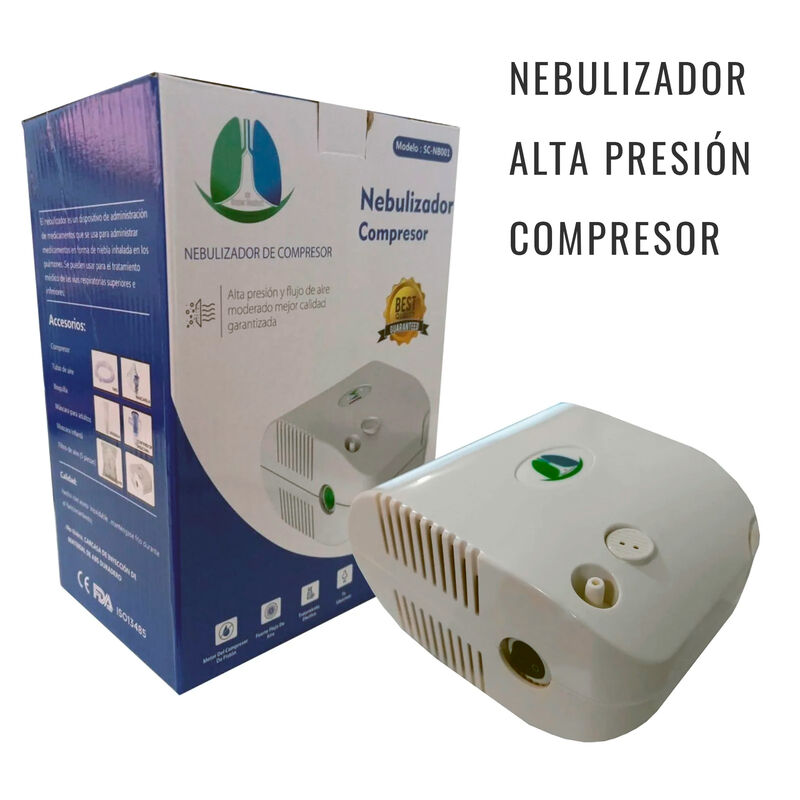 Nebulizador Compresor Silencioso Adulto Infanti... image number null
