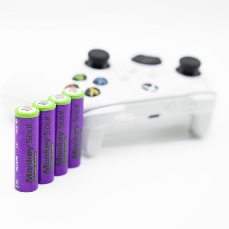 Pilas Baterías Recargables Monkey Soul 6 pz AA ... image number null