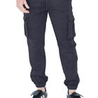 Pantal&oacute;n Hombre Cintura Y Tobillo Ajustable Premium Gris obscuro Roosevelt C362