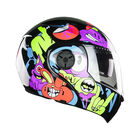 Casco Kov Kids Crazy Rain Negro/naranja Unitalla