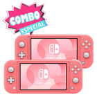 Combo DOS Nintendo Switch Lite Color Coral