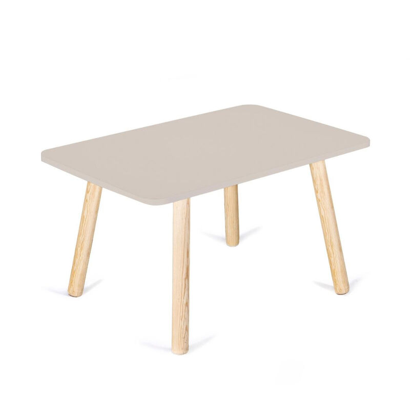 Mesa Rectangular Amplia de Madera para Niños Y ... image number null