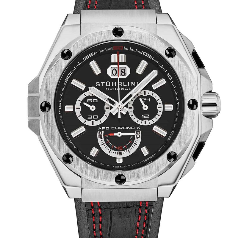 Reloj Stuhrling para hombre 1018.01 cronógrafo ... image number null