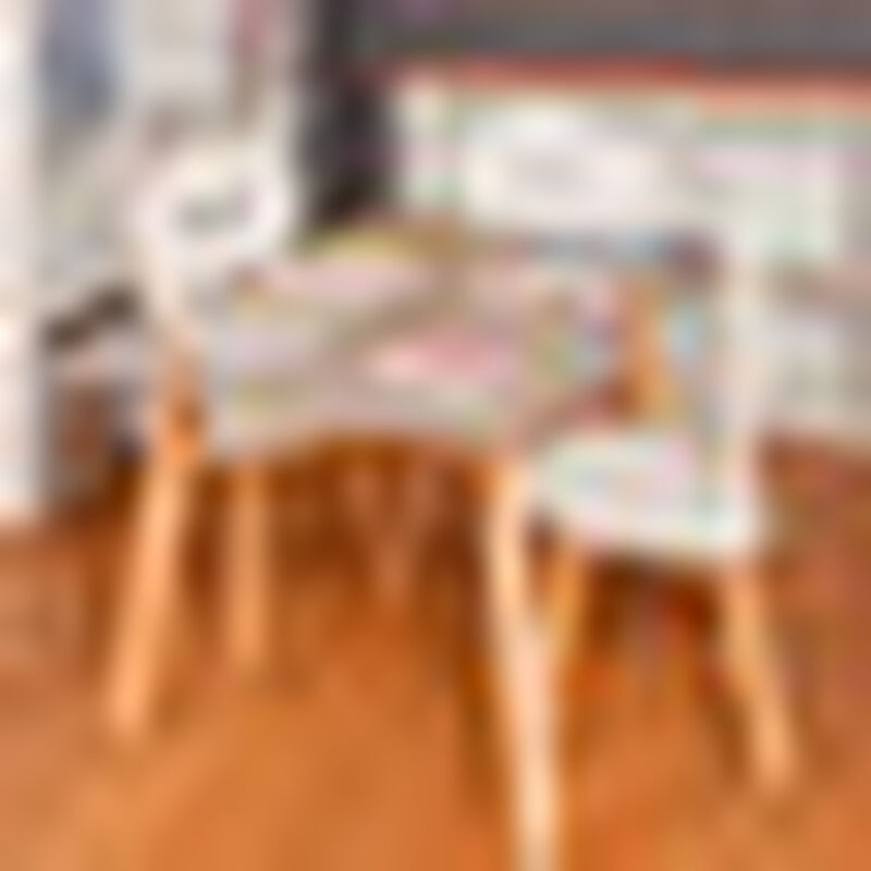 Mesa Rectangular Amplia de Madera para Niños Y ... image number null