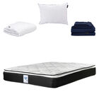 Colch&oacute;n King Size Premier  + Almohada One + Protector Cloud + 1 juego de S&aacute;banas Softy