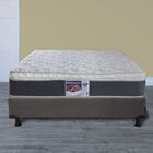Colchón Matrimonial Spring Air Marte+Sábanas Dicasa Softy+Box Dicasa Bless Gris