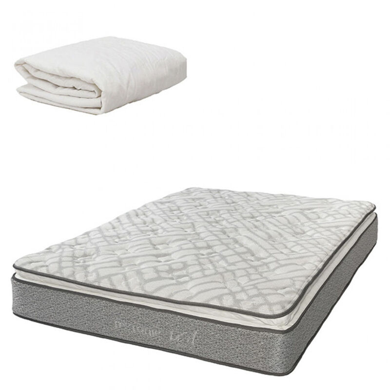 Colchón Queen Size Restonic Vail+Protector Spri... image number null