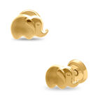 Broqueles Elefante Oro Amarillo 14k Prb-52-a