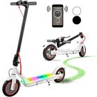 Scooter El&eacute;ctrico Plegable E-be Lx30 Monopat&iacute;n 32km Led 500w 120kg Blanco