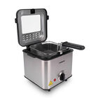 Freidora El&eacute;ctrica De Aceite 1.5l Compacta Para Cocina Peque&ntilde;a, Redlemon,85338