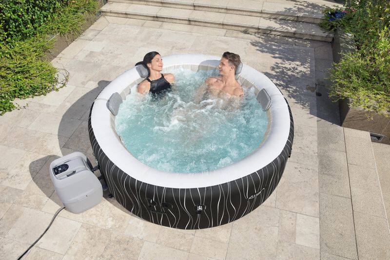 Almohada acolchonada para jacuzzi color gris image number null