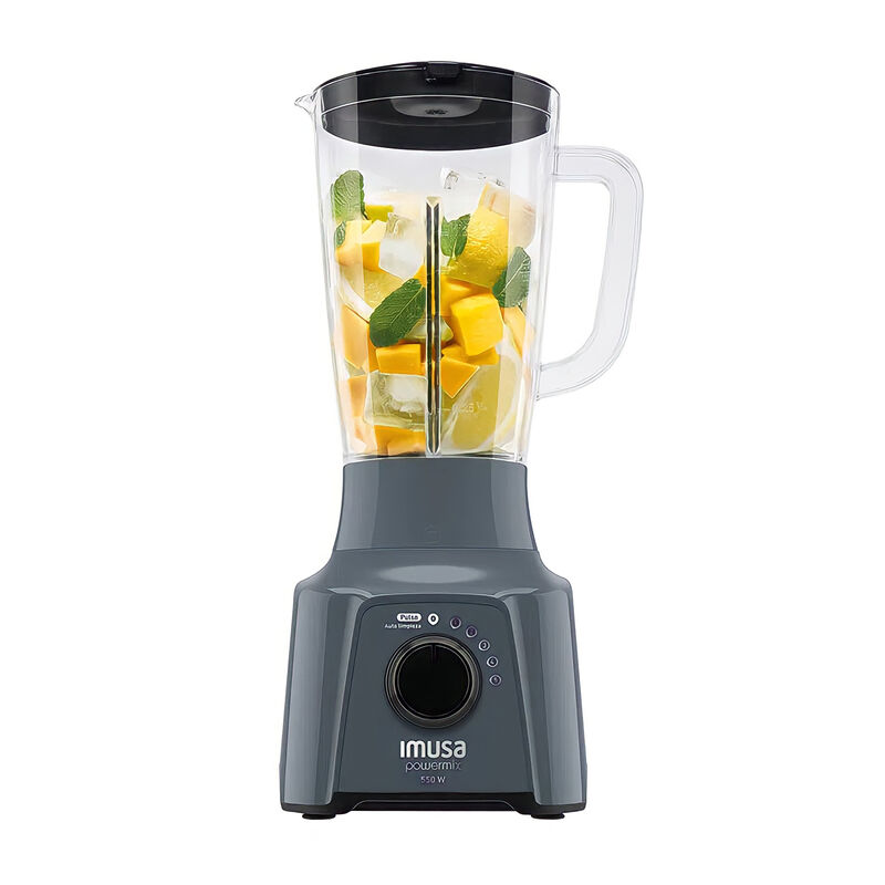 Licuadora PowerMix 2 Velocidades Plástico Gris image number null