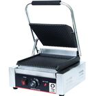 Asador El&eacute;ctrico Pdh Pd123 Plancha Acanalada De Acero Inoxidable End