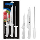 Juego de Cuchillos y Afilador Tramontina 24499/812 Premium 3 Pzas Blanco