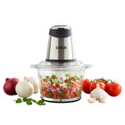 Procesador Alimentos Cookit Cqch18 400w 1.8l Vidrio Acero Inox 2 Velocidades