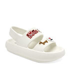 Evalight Sandalia para mujer blanco BAJA