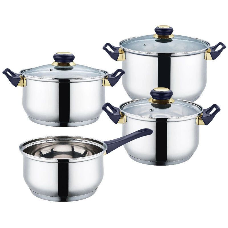 Batería De Cocina 12 Piezas Acero Inoxidable - ... image number null