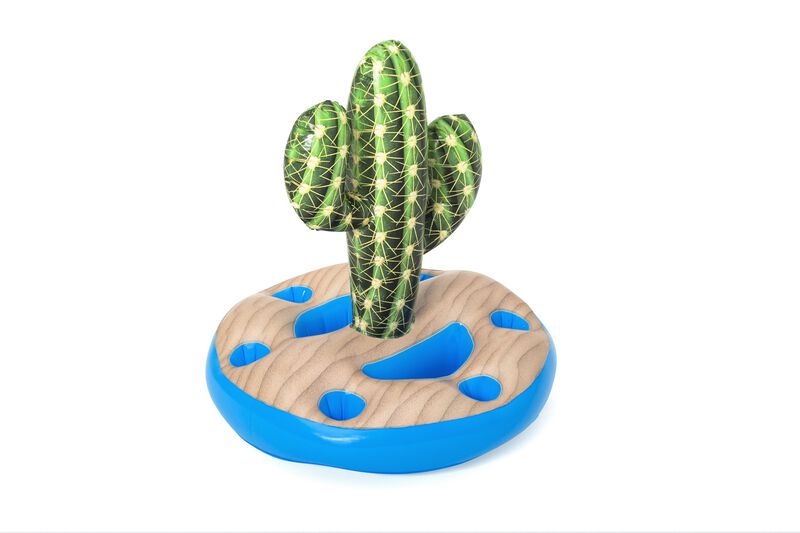 Porta vasos inflable figura de cactus 1/mod 94c... image number null