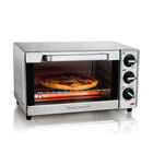 Horno Hamilton Beach 31401 El&eacute;ctrico Tostador 4 Rebanadas Acero Inoxidable