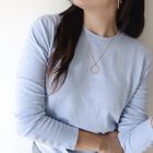 Set Bejuco con Broqueles, Dije, Pulsera y Anillo de Plata Con Ba&ntilde;o de Oro.