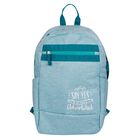 TechZone Escool Mochila para Laptop de 16 Pulgadas Turquesa, Compartimentos Dobles, Respaldo Acolchado